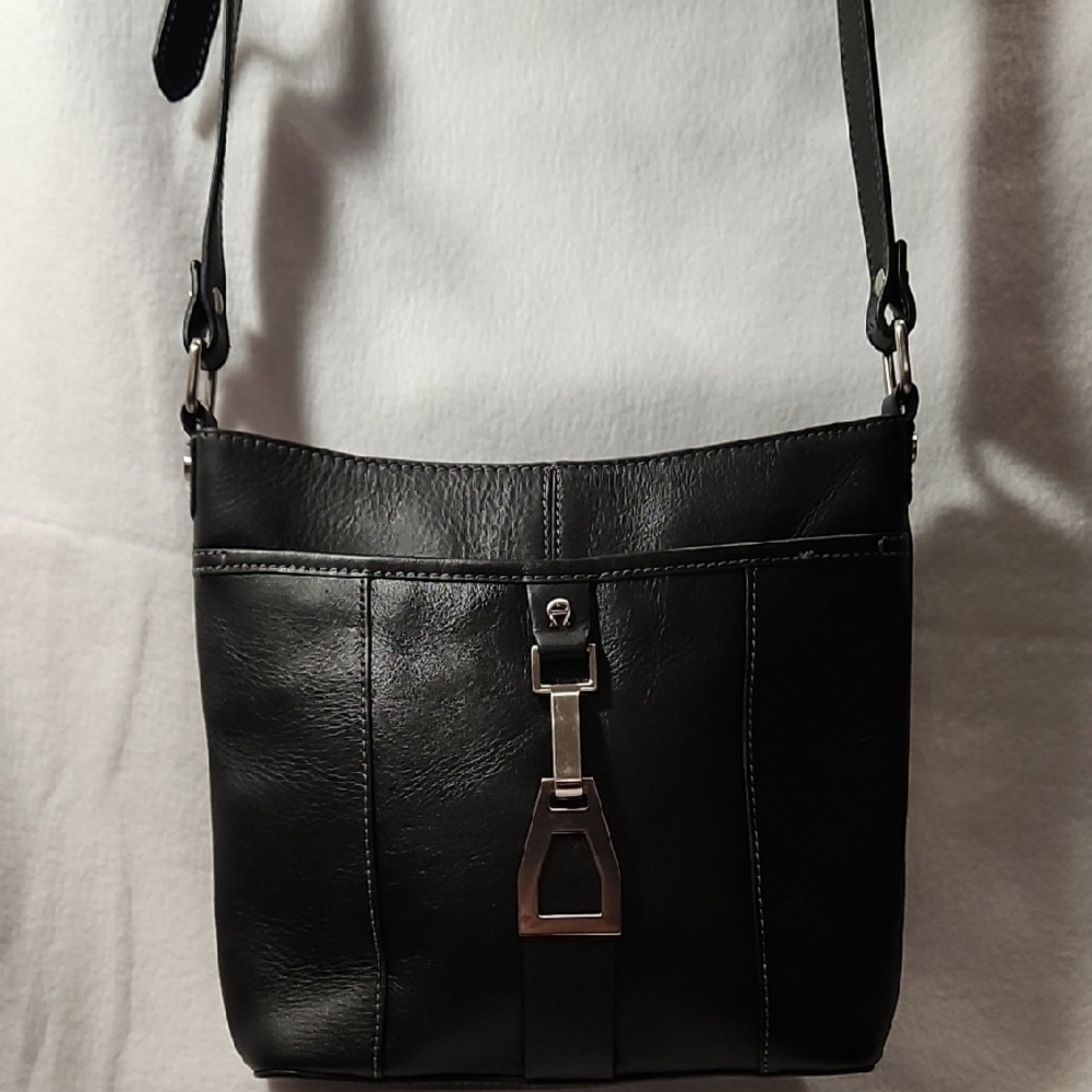 Etienne Aigner Black Crossbody Bag